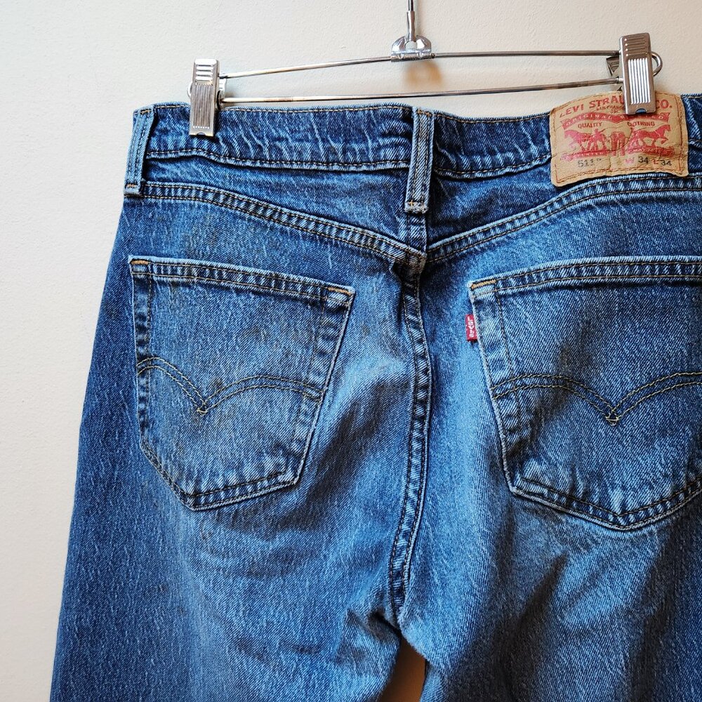 5/$25 AS IS Levi's 511 34x34 jeans
